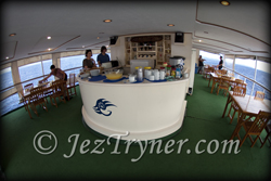 Palau liveaboard Big Blue Explorer's diving area