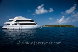 Sachika at Maalos island, North Ari atoll, Maldives, Indian Ocean, Asia.